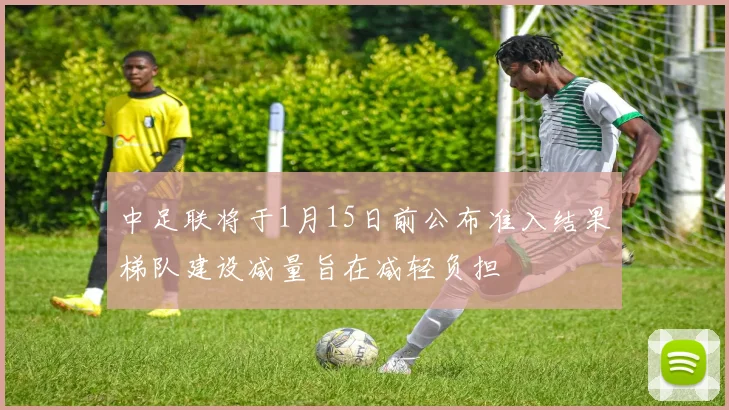 中足联将于1月15日前公布准入结果梯队建设减量旨在减轻负担